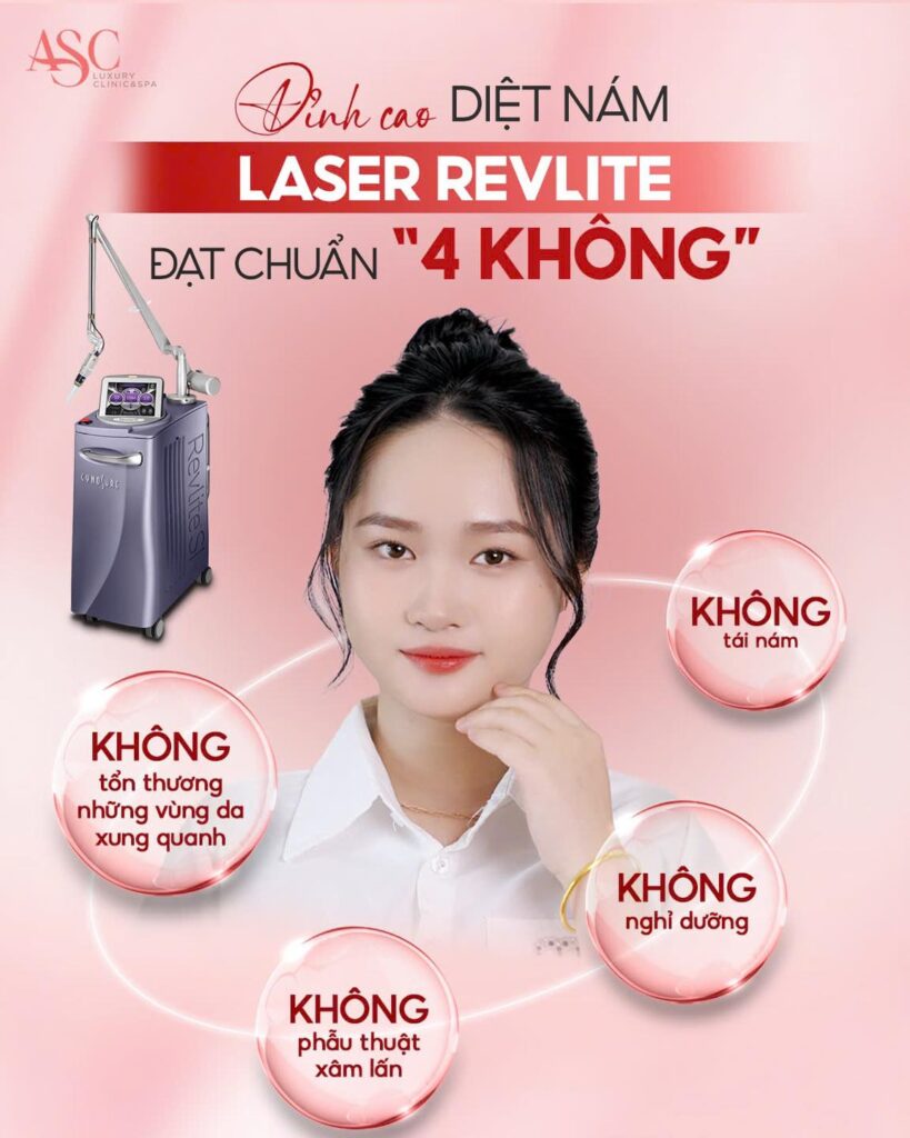 Công nghệ Revlite – Cứu cánh cho những ai đang bị nám “ghì chặt”
